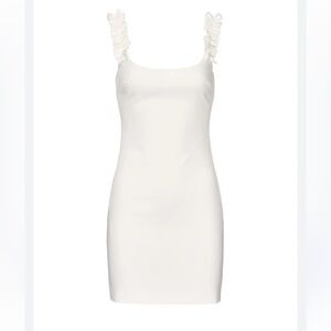 Likely White Elena Mini Dress | 4